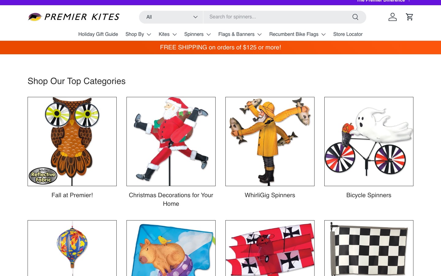 The current homepage